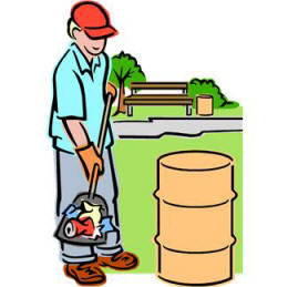 cleaning up,males,men,parks,persons,volunteering,volunteers,waste removal