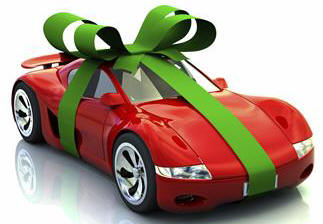 automobiles,bows,gifts,iStockphoto,presents,red sports cars,ribbons,special occasions,surprises,transportation,vehicles